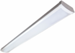 Surface Mount Wrap LED SMW4N-LED48 48W 120-347V Variable Temp White Finish Dimmable Frosted Glass Lens