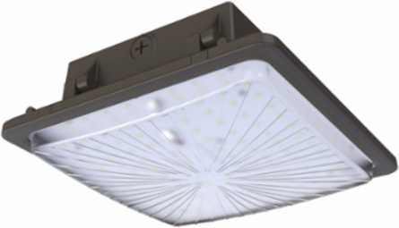Canopy LED SCL1S-LED45A23 45A23W 120-347V Variable Temp Bronze Finish Dimmable