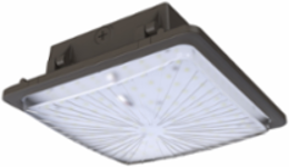 Canopy LED SCL1S-LED45A23 45A23W 120-347V Variable Temp Bronze Finish Dimmable