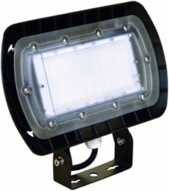 Wall Light LED ORA3-LED50 50W 120-277V 4000K Sparkling Silver Finish Dimmable and Wall Mount back box with Conduit