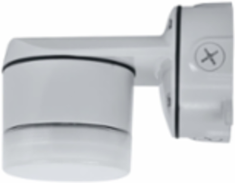 Vapourproof LED DVBKSX-LED14 14W 120-277V 3000K Matte Black Finish Dimmable Frosted Glass Lens and Wall Mount