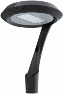 Area Light LED SKY-LED35 35W 120-277V 5000K Type V Distribution Bronze Finish Dimmable Post-top 1 Arm
