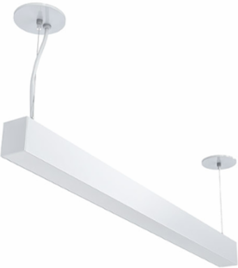Architectural Linear LED LND48-LED40 40W 120-277V Variable Temp White Finish Dimmable