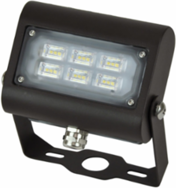 LED Flood Light 16W 120-277V 5000K Dimmable Knuckle Mount 1900 Lumens