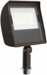 Flood Light LED FL1V-LED16 16W 120V 4000K Bronze Finish and Yoke Mount