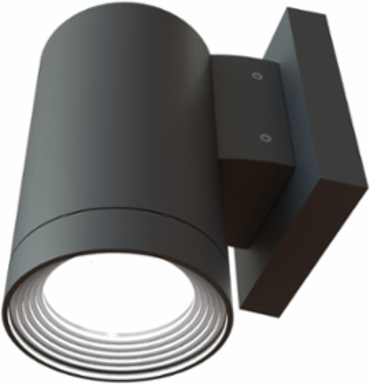 Wall Light LED WRD4-LED15 15W 120-277V 5000K Wide Beam Sand Textured Black Finish