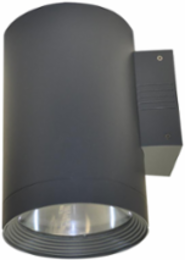 Wall Light LED WRD8-LED38 38W 347V 5000K Wide Beam Sand Textured Black Finish