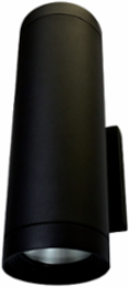 Wall Light LED WRUD8-LED75 75W 347V 4000K Wide Beam Matte Black Finish