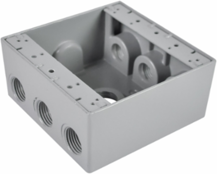 Box D5317 1/2" 2 GANG