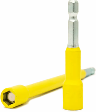 HEX BIT - 5/16" YELLOW X 2.5"