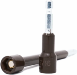 HEX BIT - 7/16" BROWN X 6"