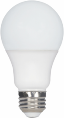 A19 LED Lamp 9.8 Watt 3000K Soft White Medium Base 220 Beam Angle 120 Volt