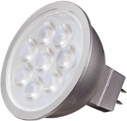 6.5 Watt LED MR16 Lamp - 3000K, 25 Degree Beam Angle, GU5.3 Base, 12 Volt