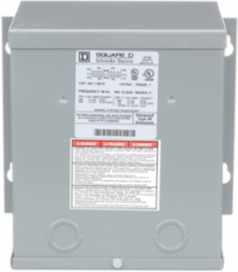 Dry Sealed Transformer 1.5kVA 1 Phase NEMA 3R 240x480V 8A