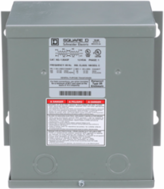 Buck & Boost Transformer 1.5 kVA 120x240V Primary 12/24V Secondary NEMA 3R
