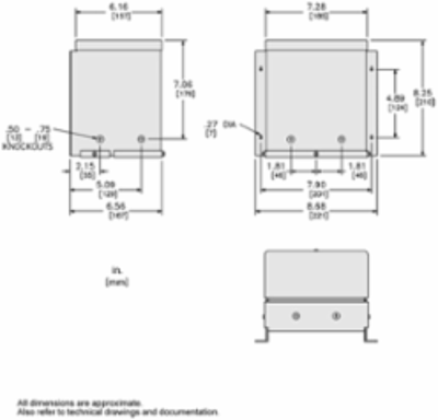 Resin Encapsulated Transformer 1.5kVA 600V Primary 120/240V Secondary NEMA 3R
