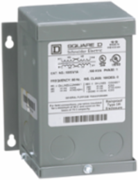 Resin Encapsulated Transformer 0.1 kVA, 240/480V Primary, NEMA 3R, Wall Mounted