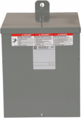 Resin Encapsulated Transformer 10kVA 1 Phase 600V Primary 120/240V Secondary NEMA 3R