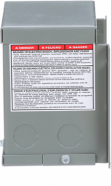 Dry Sealed Transformer, 0.15 kVA, 1 Phase, NEMA 3R Enclosure, 600V