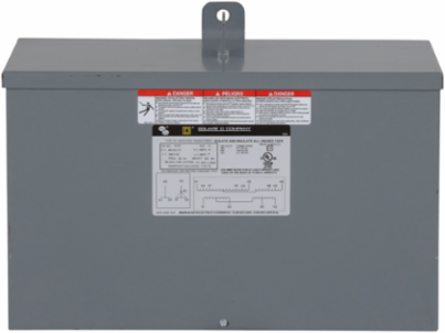 Dry Type Transformer 15 kVA 3 Phase 480V Primary 208Y/120V Secondary NEMA 3R