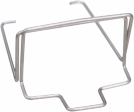 Spring clip socket, SE Relays, for 782/782H relays, metal, stainless steel