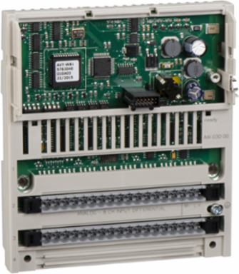Modicon Momentum 8-Input Analog Input Module, 20 mA, 4-20 mA, +/- 10 V, 125 mm Height