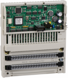 Modicon Momentum 4 Output 0-20 mA PLD, 125 mm Height, 0.215 kg Weight