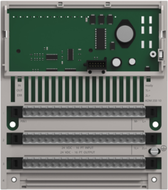 Modicon Momentum Discrete I/O Module - 16 Inputs, 16 Outputs, 24V DC