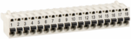 Spring Terminal Block for Modicon Momentum & Quantum, 1 x 2.5-2 x 1.5 mm²