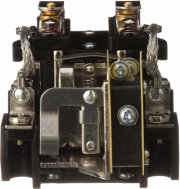 Power Relay, DPDT, auxiliary switch, open cover type, screw terminal, 40A, 24V AC, 2 C/O