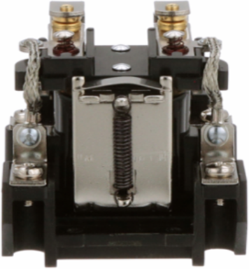 Power Relay, DPDT, open cover type, screw terminal, 40A, 120V AC, 2 C/O