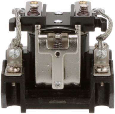 Power Relay, DPST-NO, open cover type, screw terminal, 40A, 120V AC, 2NO