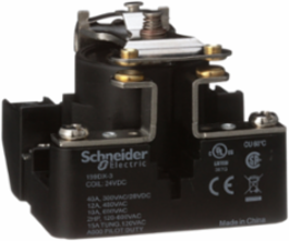Power relay, SE Relays, SPST-DM, 40A, 24 VDC, open type