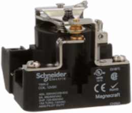 Power relay, SE Relays, SPDT, 40A, 12 VDC, open type, heavy duty