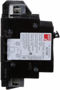 STAB-LOK Miniature Circuit Breaker 100A 2P Plug-In