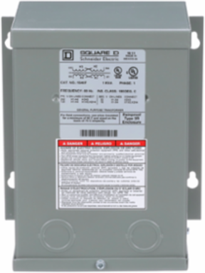 Buck and Boost Transformer 1 kVA, NEMA 3R, 120 x 240V Primary, 16/32V Secondary