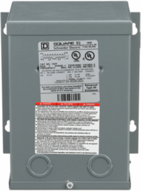Dry Type Transformer 1kVA 1 Phase 208V Primary 120/240V Secondary NEMA 3R