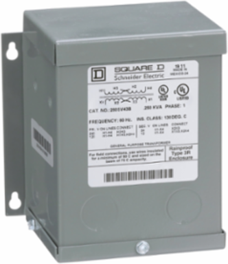 Buck & Boost Transformer 0.25 kVA, 120x240V Primary, NEMA 3R