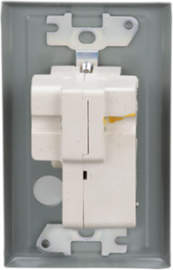 FHP Manual Starter 1P Toggle Switch 16A 277VAC Flush Mounted