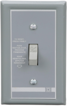 FHP Manual Starter 1P Toggle Switch 16A 277VAC Flush Mounted