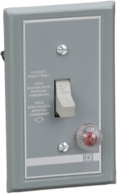 Manual Starter 1 HP, 16A, 1 Pole, NEMA 1, Toggle Switch, Red Indicator