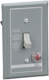 Manual Starter 1 HP, 16A, 1 Pole, NEMA 1, Toggle Switch, Red Indicator