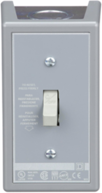 Manual Motor Starter, 1 HP, 16A, NEMA 1, Toggle Switch, 4.25 Inch Tall