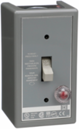 Manual Starter 1 HP, 16A, NEMA 1, Toggle Operated, Green Indicator