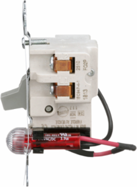 Manual Starter 16A 2 Poles 1HP at 277V AC Red Indicator