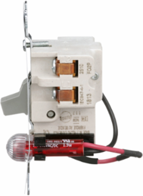 Manual Starter 16A 2 Poles 1HP at 277V AC Red Indicator
