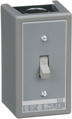 Manual Motor Switch, 30A, 3 Pole, 20HP, NEMA 1 Enclosure