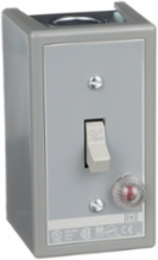 Manual Motor Switch 30A 3-Pole Toggle 20HP 575VAC NEMA 1