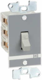 Manual Motor Switch, 30A, 3 Pole, 10HP at 575VAC, Toggle Operated