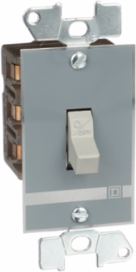 Manual Motor Switch 30A 3 Pole 20HP 575V AC Toggle Operated